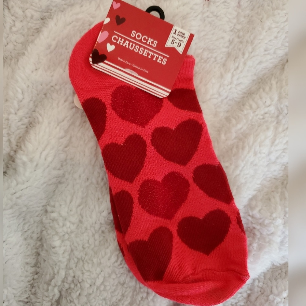 ❣New With Tags Heart Socks❣